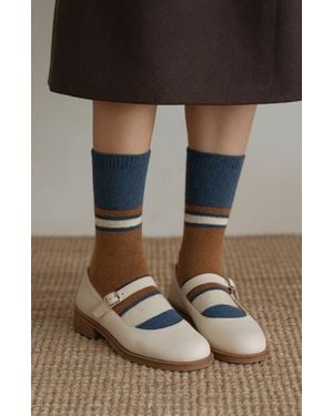 United By Blue Cushioned Wool & Yak Blend Crew Socks - Black