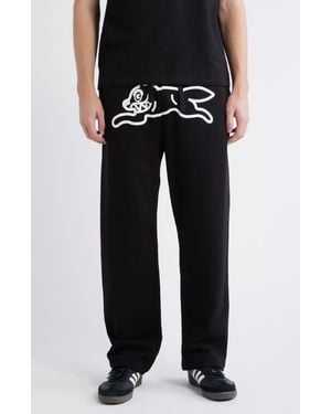 ICECREAM Running Dog Drawstring Sweatpants - Black