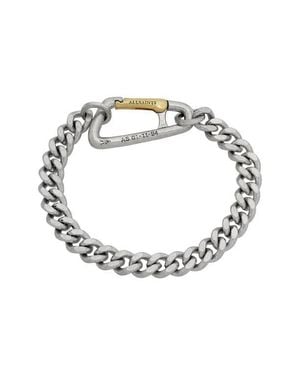 AllSaints Two-Tone Curb Chain Bracelet - Metallic