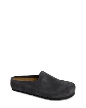 Birkenstock Amsterdam Wrapped Leather Slipper - Black