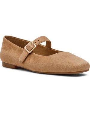 Anne Klein Mabel Mary Jane Flat - Brown