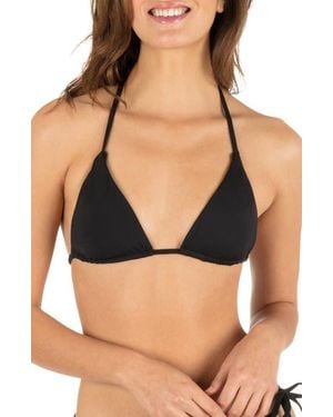 Hurley Classic Triangle Bikini Top - Black