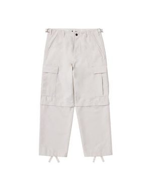 vowels Zip-Off Cargo Pants - White