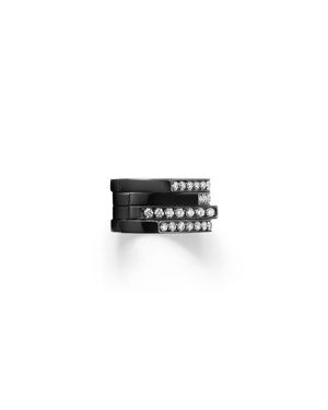 Repossi Antifer Diamond Ear Cuff - Black