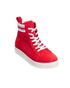Comfortview Cv Sport Jacklyn High Top Slip On Sneaker - Red