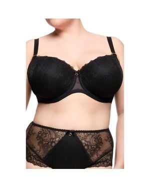 Dita Von Teese Fiamma Full Figure Molded Bra - Black