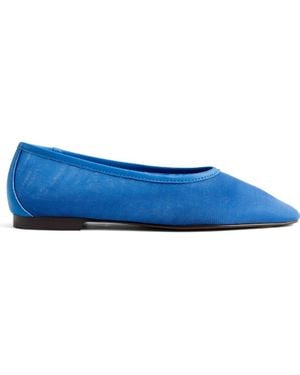 Madewell The Mylie Mesh Ballet Flat - Blue
