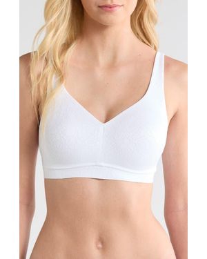 Wacoal Inside Job Wireless Bra - White