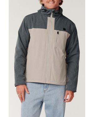 Rip Curl Eliite Water Repellent Jacket - Gray