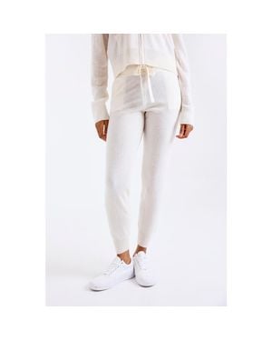 1982 Milani 100% Cashmere Jogger - White