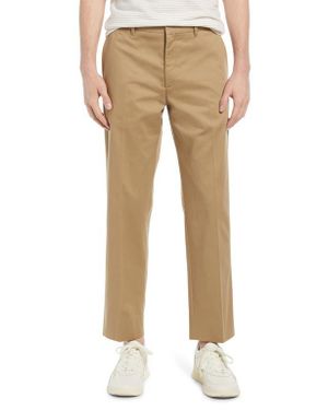 Norse Projects Andersen Flat Front Chinos - Natural