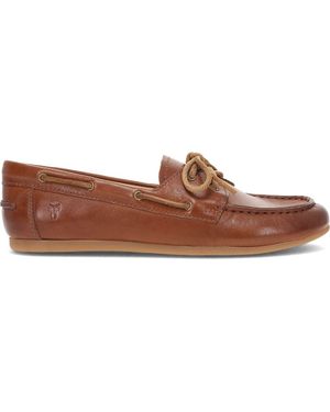 Frye Naya Boat Shoe - Brown
