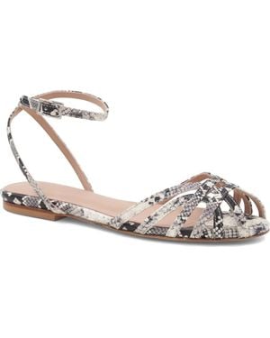 Bruno Magli Marta Ankle Strap Sandal - Metallic