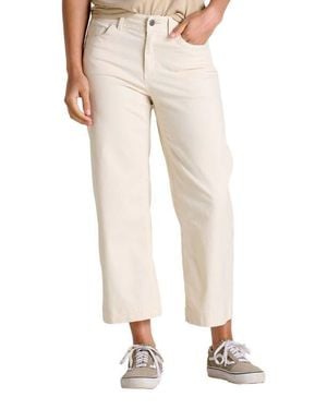 Toad & Co. Earthworks Wide Leg Pant - Natural