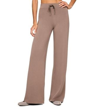 Spanx Airessentials Wide Leg Pants - Brown