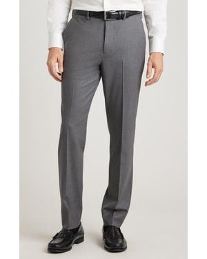 Bonobos Wool Blend Dress Pants - Gray