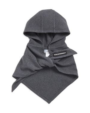 Ruslan Baginskiy Houstka Wool Blend Headscarf - Gray