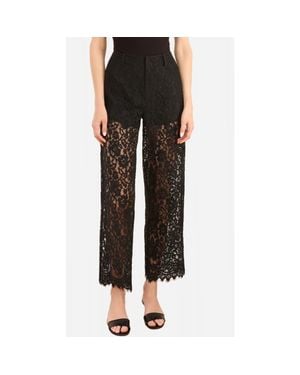 Cami NYC Minerva Lace Ankle Pants - Black