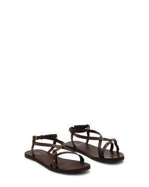 AllSaints Tyla Eyelet Ankle Strap Sandal - White