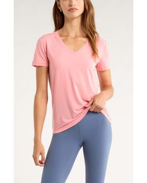 Zella Breathe Active T-Shirt - Pink