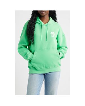 Rip Curl Surf Puff Heritage Hoodie Pullover - Green