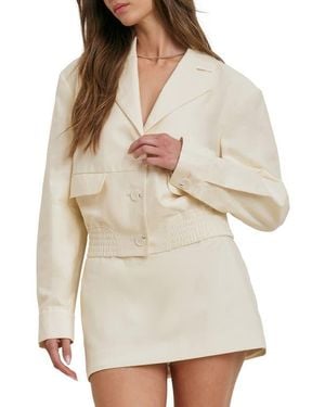 FAVORITE DAUGHTER The Farrah Cotton Jacket - White