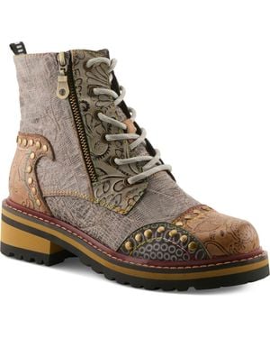 Spring Step L'Artiste Rugup Boot - Brown
