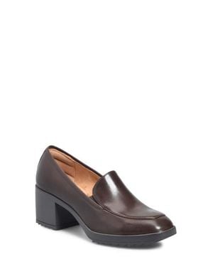 Comfortiva Hailey Loafer Pump - Brown