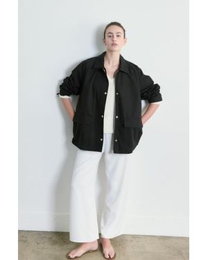 ALMINA CONCEPT Cotton Barn Jacket - Black