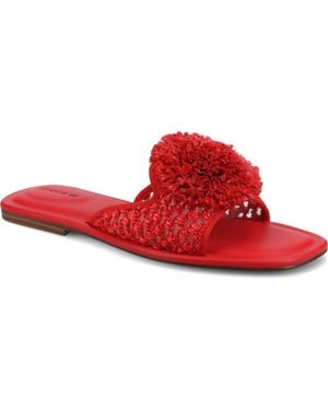 Birdies The Kiwi Pom Sandal - Red