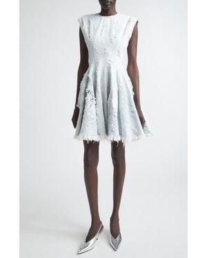 Haikure Reese Ripped Denim Dress - Blue