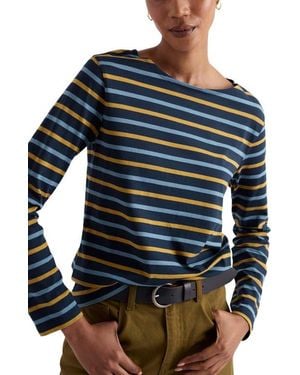 Seasalt Cornwall Sailor Organic Cotton T-Shirt - Multicolor