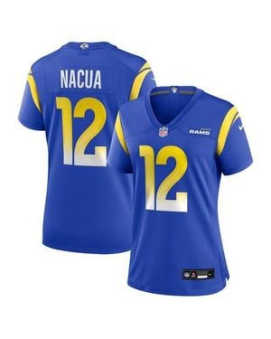 Nike Puka Nacua Los Angeles Rams Game Player Jersey - Blue