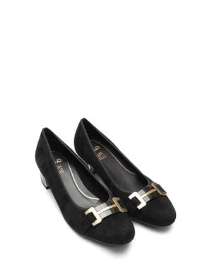 Ara Nebula Block Heel Pump - Black