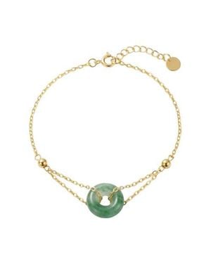 seree Marlo Jade Bracelet - Metallic