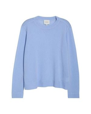 Reformation Oversize Cashmere & Wool Sweater - Blue