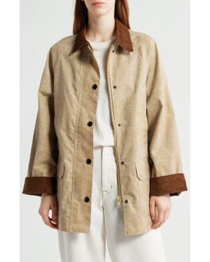 Alex Mill Madison Waxed Cotton Jacket - Natural