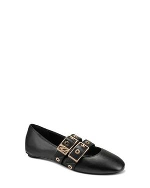 KARL LAGERFELD Ashlyn Mary Jane Flat - Black