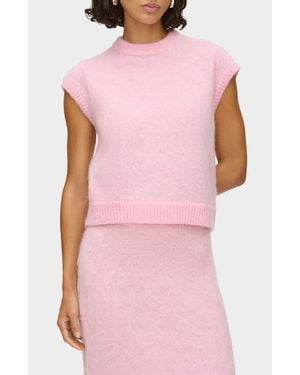 ALIGNE Jess Knit T-Shirt - Pink