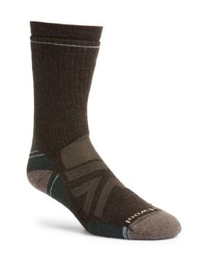 Smartwool Hike Full Cushion Crew Socks - Brown