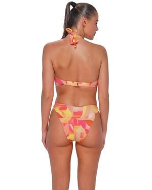 Sunsets Dora Double Tab Bikini Swim Bottoms - Orange