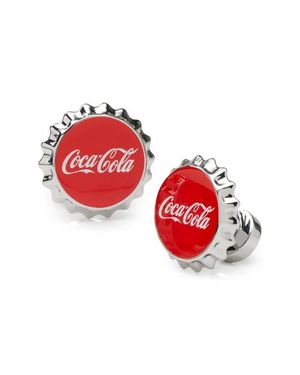 Cufflinks Inc. Coca Cola Bottle Cap Cuff Links - Red