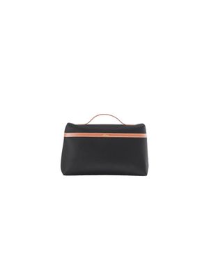 Esterah Nest Nylon Cosmetic Case - Black