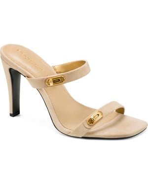 Donna Karan Bailey Slide Sandal - Metallic