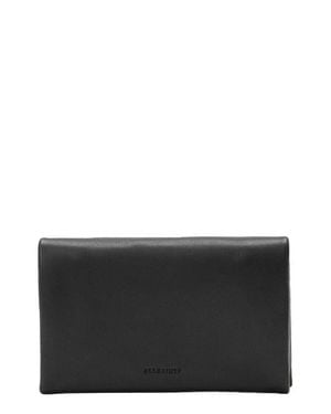AllSaints Harluna Leather Bifold Wallet - Black