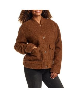 Gallery Bouclé Jacket - Brown