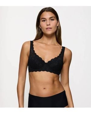 Triumph Amourette Stretch Lace Underwire Bra - Black