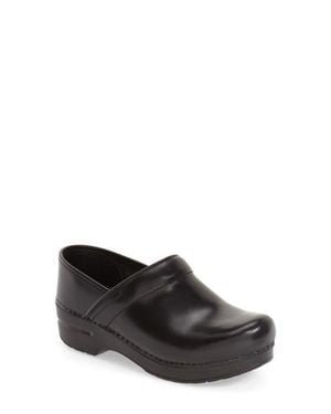 Dansko Professional Oiled Leather Clogs - Black
