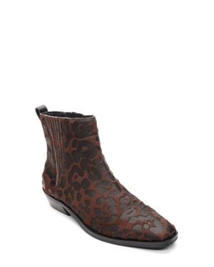 Sanctuary Demi Genuine Calf Hair Bootie - Brown