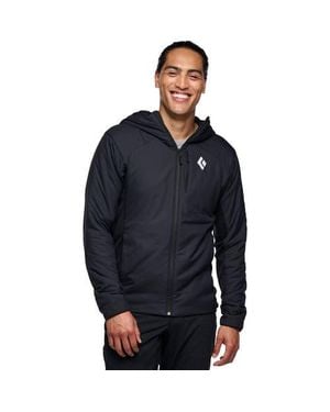 Black Diamond First Light Hybrid Hooded Jacket - Blue